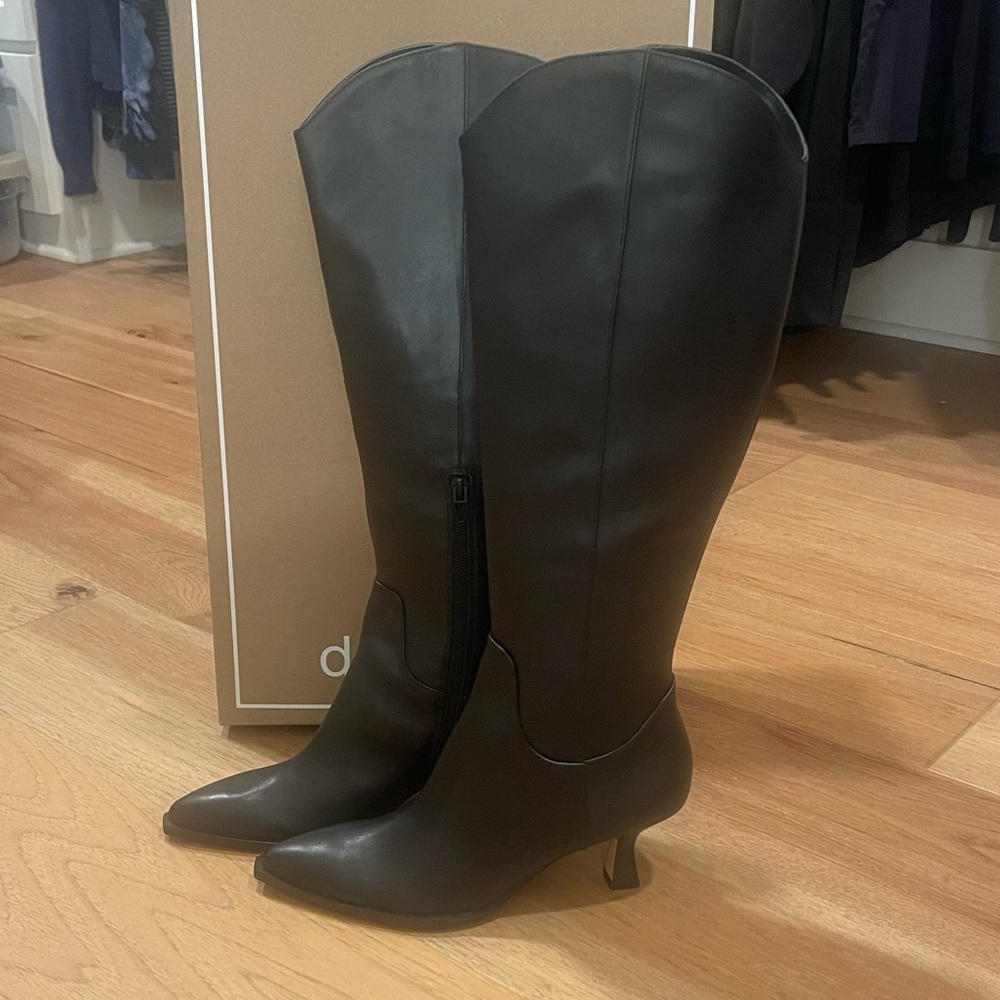 Dolce Vita Black ANNIKA Heeled Boots